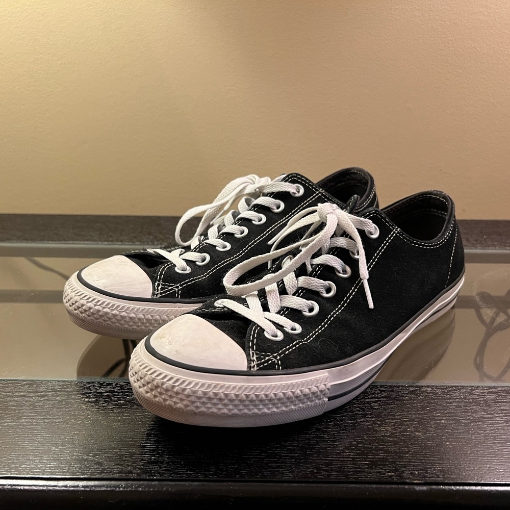 Converse CTAS Pro Black Suede Sneakers (skate)